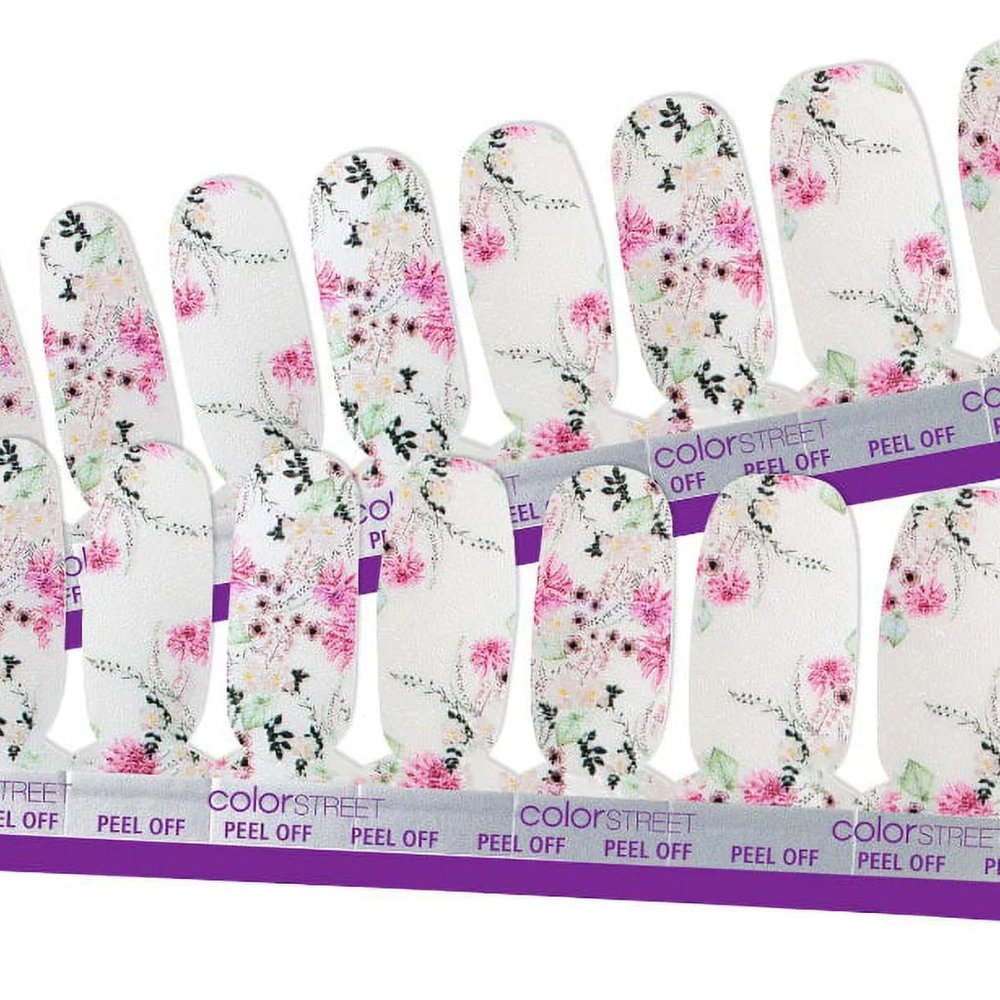 Color Street Nail Strips - Flora Good Time